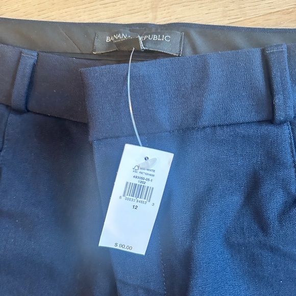 NWT Banana Republic Sloan Trouser Pant Size 12 Large - Picture 2 of 3